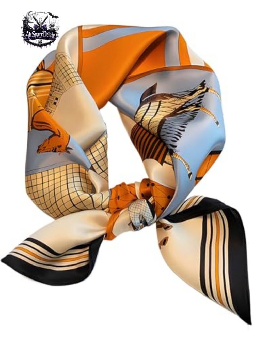 100% Mulberry Silk Scarf Lightweight Square Neckerchief Wrap Hair Scarf